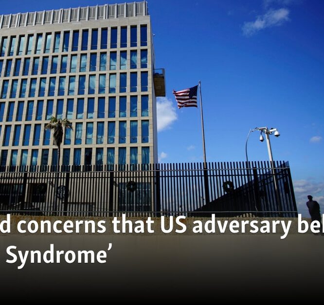 Renewed concerns that us adversary behind havana syndrome voa asia