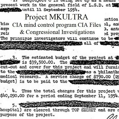 What is mkultra cia secret mind control program records unsealed newsweek