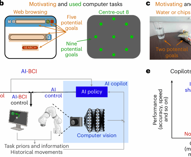 Brain computer interface control with artificial intelligence copilots nature