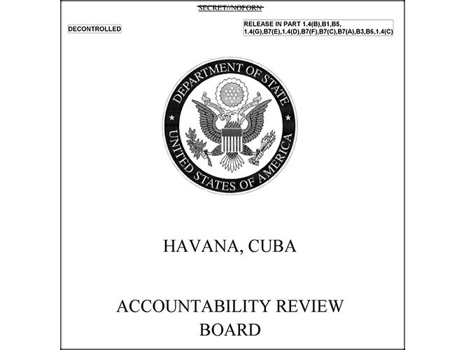 Declassify and release what we know about havana syndrome the hill