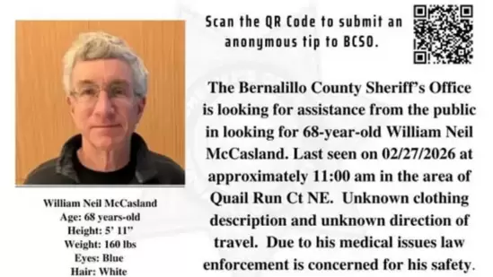 Retired us air force general william mccasland goes missing in new mexico silver alert issued the times of india